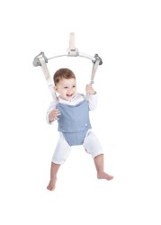 Gaorui Doorway Jumper Set Toys Baby Walker Swing Adjustable Strap and Seat for Toddler Infant 6-24 Months (Light Blue)