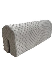 Wonder Space Toddlers&#39; Bed Rail Bumpers Protecter - Children&#39;s Bed Guardrail Padding - Anti-Collision Increased Height Fall Prevention - Easy Installation Enhanced Safety Mostly Fit (Grey, 3ft)