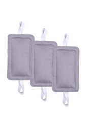 Door Silencer Door Jammer Door Closer Cushion Nursery Door Silencer Latch Cover 3 Pack for Noise Reducing Quiet Doors Baby Toddler Safety 3.25 x 5.5 Inch (New Grey)