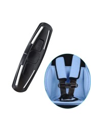 Seat Chest Harness Clip Seat Safety Belt Clip Buckle Universal Replacement Lock Stroller Chest Clip for Baby and Kids Trend, Adjustable Guard