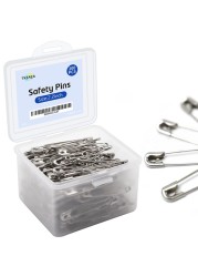 Tkiaea Safety Pins 200Pcs Large Safety Pins 22 Inches Safety Pin Bulk for Art Craft Sewing Baby Clothing Quilts Jewelry Making