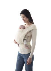 Ergobaby Embrace Cozy Newborn Essentials Baby Carrier Wrap 725 Pounds Premium Cotton Cream