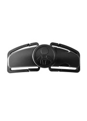 Universal Child Car Seat Chest Harness Clip Universal Safer Belt Clip Buckle Lock Stroller Chest Clip Adjustable Guard for Baby and Kids (Black)