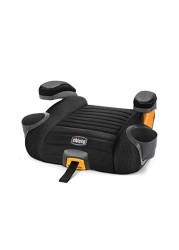 Chicco GoFit Plus Backless Booster Car Seat with LATCH Attachment and Quick-Release LATCH Removal, Portable Travel Booster Seat for children 40-110 lbs. Iron/Black