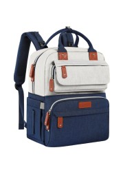 Legestori Diaper Bag Backpack, Baby Boy Diaper Bag, Large Diaper Bag Backpack Gift for Boys, Baby Diaper Backpack for Travel with Insulated Pockets and Stroller Straps