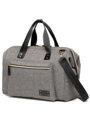 Little Story Zera Mom Dad Diaper Bag - Grey