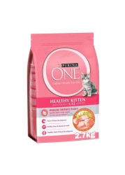 Purina One Healthy Kitten with Chicken Dry Cat Food, 1 to 12 Months, 2.7kg