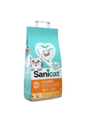 Sanicat Clumping Vanilla Mandarin Scented Cat Litter 8L
