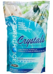 Clear Choice Silica Crystal Cat Litter, White, 3.8 Lites1.8 Kg