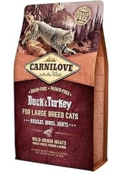 Carnilove Duck &amp; Turkey for Large Breed Adult Cats 2kg