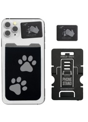 Gecko Travel Tech Phone Credit cardholder Dog Paw Big Phone Card Holder Dog PAW Big