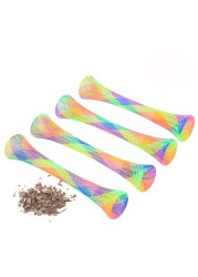 YUYUSO 30 Pack Cat Catnip Toys Spring Tube Toy Colorful Fun Pet ActionInteractive Toys