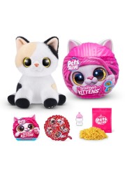 Pets Alive Smitten Kittens Surprise (Calico Cat Minx) by ZURU Nurture Play Soft Toy Unboxing Adopt Interactive 10 Sounds