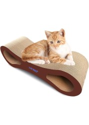 Cat toy scratcher scratching pad card board (8 shaped) 90.3*29.8*28.3 cm DEKU