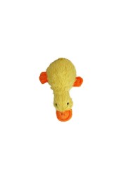 MULTIPET Duckworth Plush Filled Dog Toy Assorted Colors Pack of 1