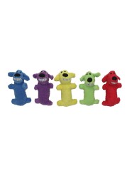 Multipet International Original Loofa Dog Mini 6Inch Dog Toy Assorted colors