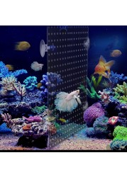 Yes!Fresh Acrylic Aquarium Fish Tank Divider Clear Kit Fit for All Type Aquarium Divider for 10 Gallon Fish Tank and Up to 950 Gallon Tank Divider (Kit B - 2 PCs 5.9&quot;x11.8&quot;)
