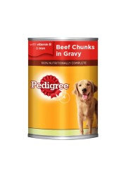 Pedigree Beef Chunks in Gravy Wet Food for Dog, 400g