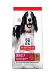 Hills Science Plan Medium Adult Dog Food Dry With Lamb -2.5kg