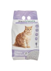 Sun Oasis Clumping Cat Litter Lavender Scented 10 L
