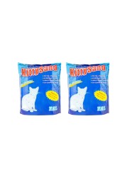 Bag of 2 - Kitty Sand 100% Natural Crystal Cat Litter 7.6L
