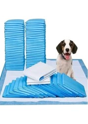 Super Absorbent Pet Training Pads, Anti Slip Toilet Pee Mat, Leak Proof, Disposable Dog Diapers for Cats and Dogs (Medium (45*60cm), 50, Pcs)