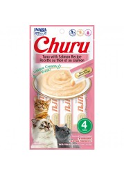 CHURU TUNA WITH SALMON 56 g/4 sticks - Pack of 3
