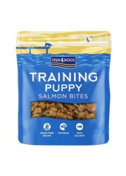 Fish 4Dogs Training Puppy Salmon Bites Dog Treats -80G