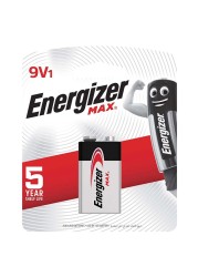 Energizer Max 9V Alkaline Battery (522)
