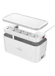LDNIO Power Strip With Five Socket And Three USB Port
