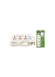 Terminator 3 Way Universal Power Extension Socket 5m Cable 13A Model: TPB 213Sa-5m