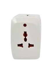 Oshtraco 3-Way Adapter 5Amp 935L White