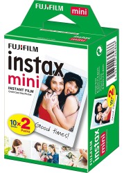 Fujifilm Instax Film For Instax Mini 8/9/11, 2 X10 (20 Sheets)