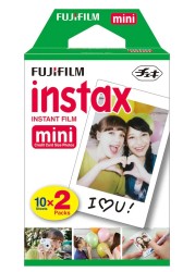 Fujifilm - 2 Pack of Instax film for instax mini 8/7s (10 per Pack)