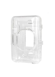 Caiul - Vintage Style Clear Case for Fujifilm Instax Mini Liplay Hybrid Instant Camera - Transparent