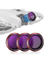 Magnetic ND &amp; CPL Filters Set for DJI Neo, ND8 ND16 ND32 CPL Filters Compatible for DJI Neo Drone Accessories, Neutral Density Camera Lens ND Filter, Ultra Slim Aluminum Frame (ND8+ND16+ND32)