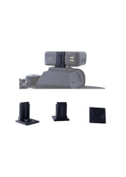 BasementCreator Cold Shoe Mount Replacement for DJI Mic 3D Printed Fits Camera Hot Shoe Mounted 3 Pack Black BCDM1M