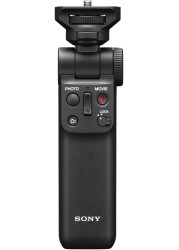 Sony GP-VPT2BT Handgrip (For Selfies And Vlogging, Can Also Be Used As A Tripod, Compatible With Select Alpha And Cyber-Shot Cameras From Sony), Black
