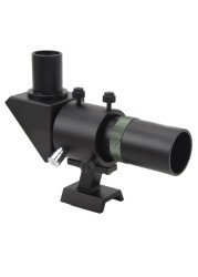 6X30 Finder Scope, Correct Image Optical Finder, Right Angle Optical Finder, Multilayer Coating with Bracket for Astronomical Telescope