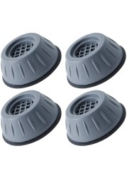 Generic Osaladi 4Pcs Washing Machine Pads Anti Vibration Pads Aniti Moving Shaking Grip Feet Pad Washer Dryer Appliance Feet Pad