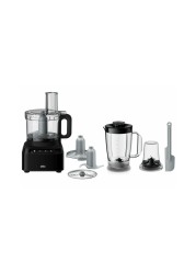 Braun PureEase Food Blender With Processor 800W FP 3132 Black