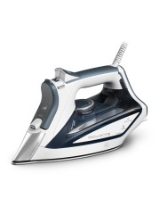 Rowenta Iron Steamer for Clothes, Focus Stainless Steel Soleplate, 400 Microsteam Holes, Powerful Steam Iron, Lightweight, Leakproof, 1725 Watts