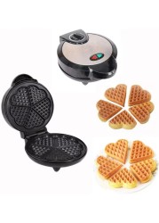 Sprintee Electric Waffle Maker - Non-Stick, Adjustable Temperature Control, Stainless Steel Waffle Iron for Perfect Belgian Waffles