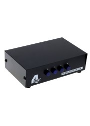 Optimal Shop 4 Port Input 1 Output Audio Video AV RCA Switch 4ways Selector Splitter Box