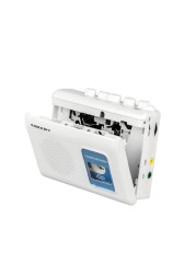 TOMASHI Portable Cassette Player Tape Recorder Walkman with Built-in Speaker,Microphone,Headphone Jack-, 4.57 x 3.54 x 1.38inch