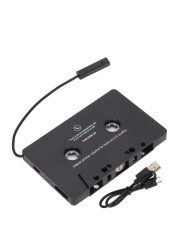 Radiotronics Cassette adapter for 5.0 car radio car cassette receiver Bluetooth car audio cassette to AUX adapter CD player MP3 iPod with 3.5 mm jack plug