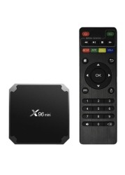 Generic X96 Smart Android 7.1.2 Amlogic Quad Core Wi-Fi LAN TV Box V5020US-16G Black