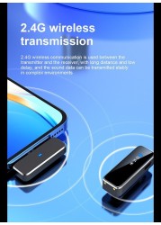 Radiotronics Wireless Lapel Microphone With Charging Box For Android Iphone IOS Mobile Phone