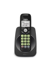 VTech DECT 60 Cordless Phone Blue Display Big Buttons Full Duplex Caller ID Easy Wall Mount 1000ft Range