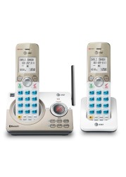 AT&amp;T DL72219 DECT 6.0 2-Handset Cordless Phone for Home with Connect to Cell, Call Blocking, 1.8&quot; Backlit Screen, Big Buttons, intercom, and Unsurpassed Range